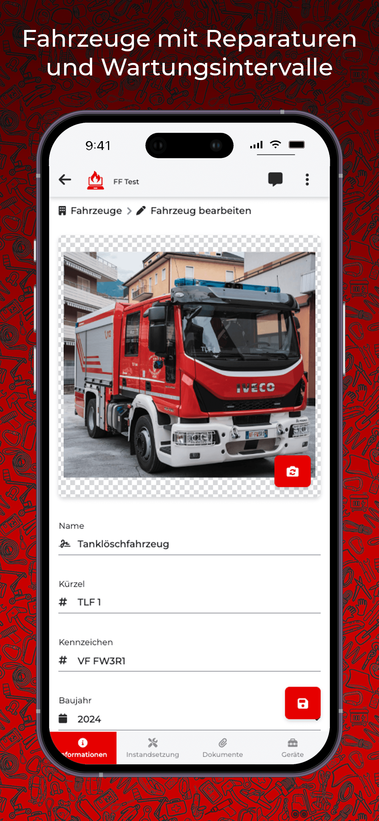 FF Manager Screenshots Iphone DE Fahrzeuge