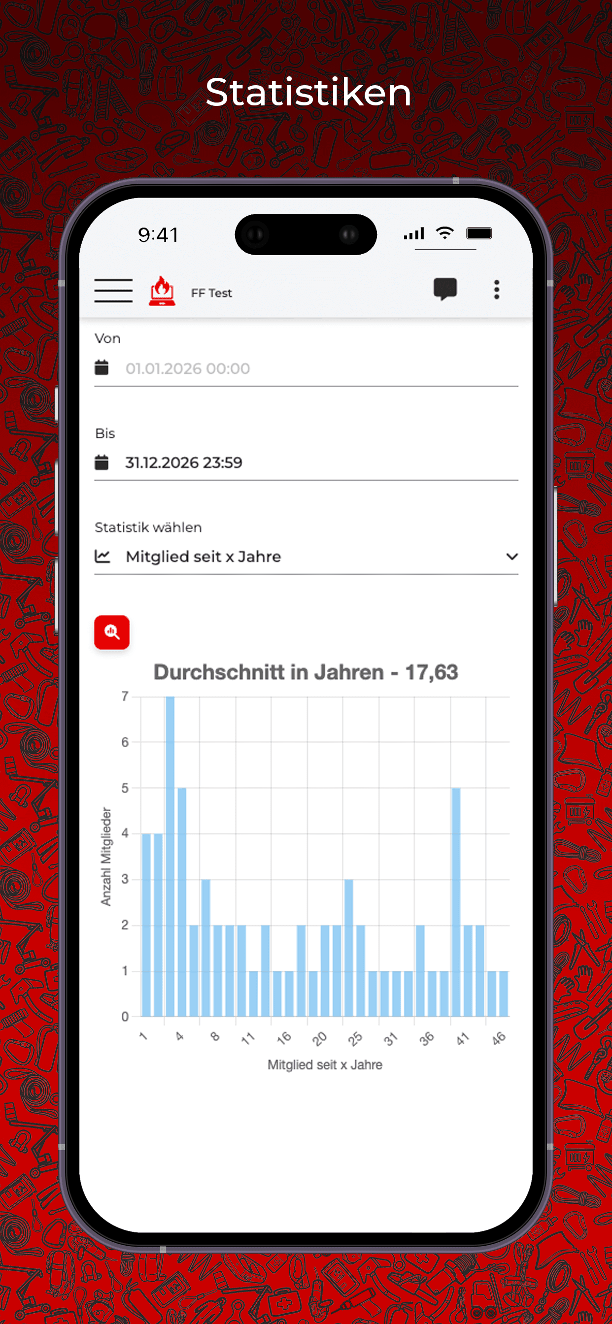 FF Manager Screenshots Iphone DE Statistiken
